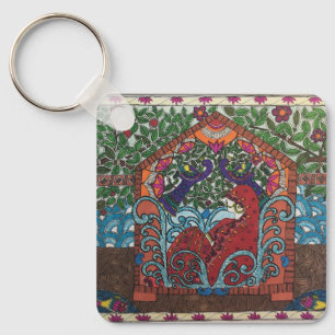 ethnic (Indian) bridal designs Key Ring
