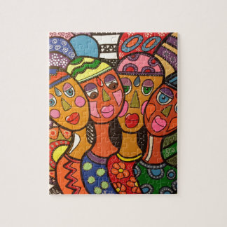 ethnic jigsaw puzzle