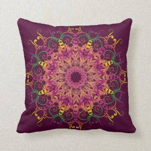 Ethnic mandala. cushion