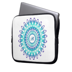 Ethnic mandala. laptop sleeve