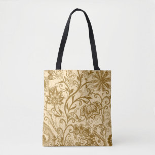 Ethnic Mandalas: Indian Style Pattern Tote Bag