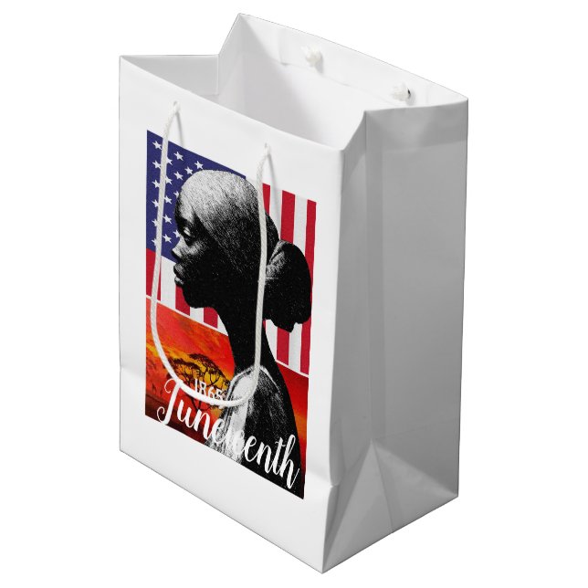 Ethnic Medium Gift Bag (Front Angled)