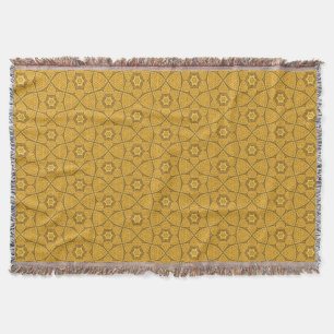 Ethnic modern geometric pattern 3 throw blanket