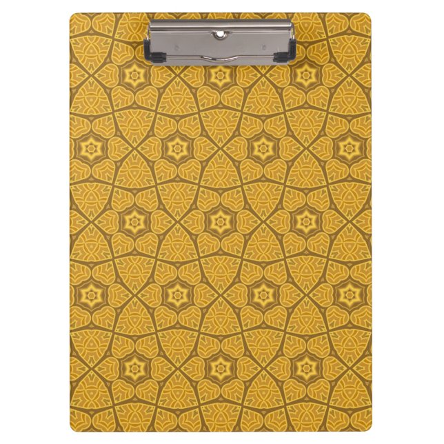 Ethnic modern geometric pattern clipboard (Front)