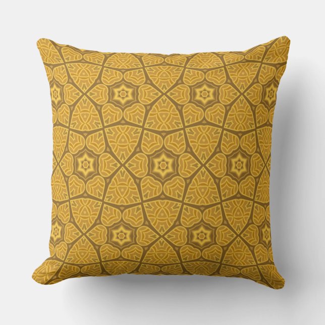Ethnic modern geometric pattern cushion (Front)