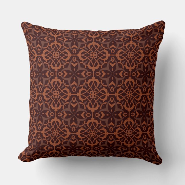 Ethnic modern geometric pattern cushion (Front)