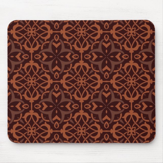 Ethnic modern geometric pattern mouse pad (Front)
