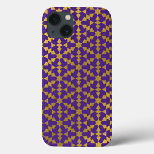 Ethnic Moroccan Geometric Mosaic Pattern  iPhone 13 Case