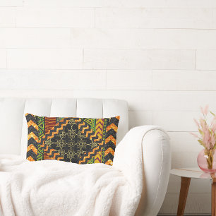 Ethnic Motif Lumbar Cushion