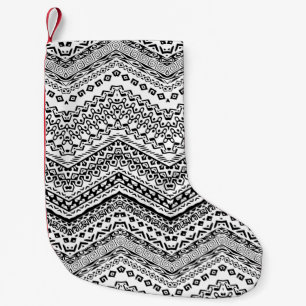 Ethnic Motifs 2 Small Christmas Stocking