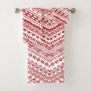 Ethnic Motifs 3 Bath Towel Set