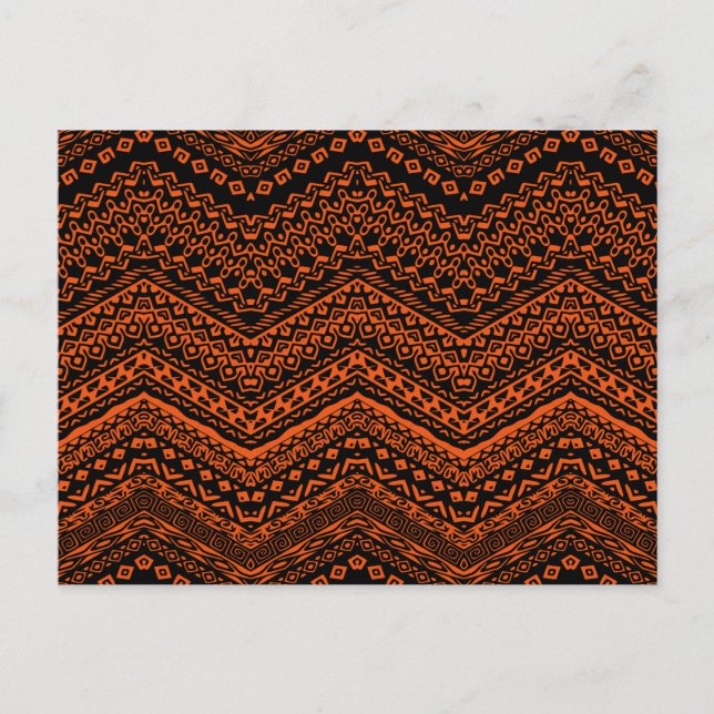 Ethnic Motifs 4 Postcard (Front)