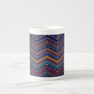 Ethnic Motifs Bone China Mug