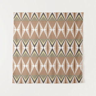 Ethnic Motifs: Elegant Folk Pattern. Tapestry