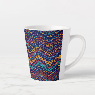 Ethnic Motifs Latte Mug