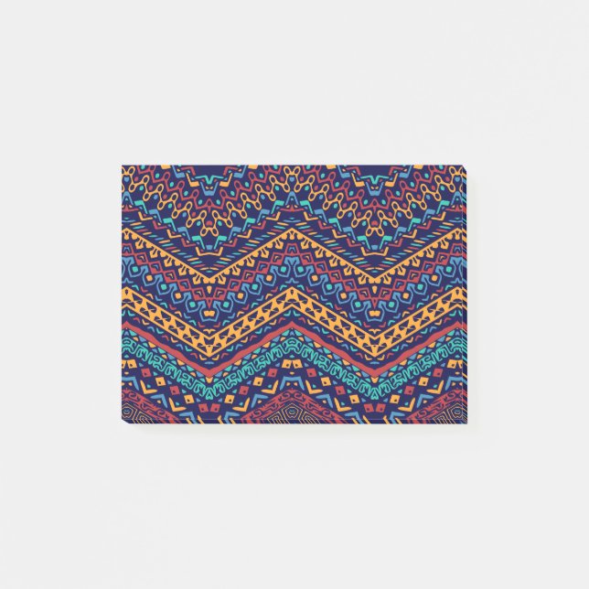 Ethnic Motifs Post-it Notes (Front)