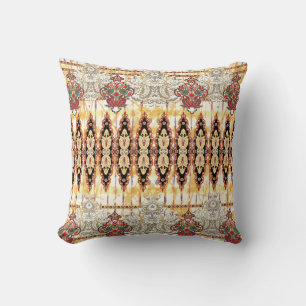 Ethnic Mughal: floral digital pattern Cushion