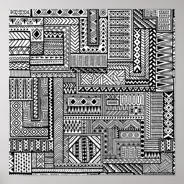 Ethnic Ornament 2 Poster (Front)