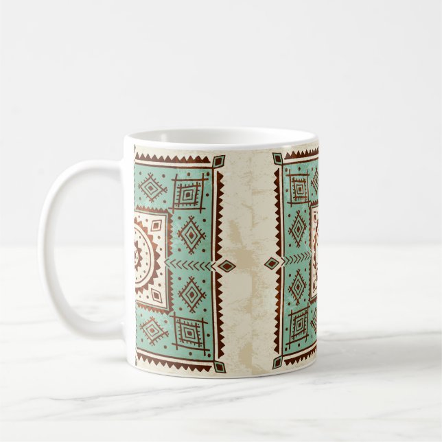 Ethnic ornament coffee mug (Left)