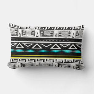 Ethnic ornament lumbar cushion