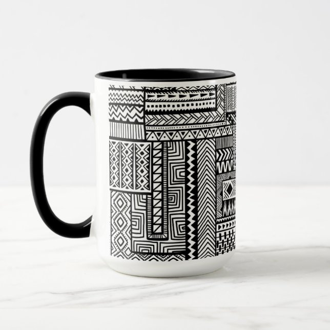 Ethnic Ornament Mug (Left)