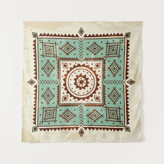 Ethnic ornament tapestry (Front)