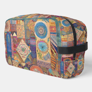 Ethnic Patchwork Toiletry Bag
