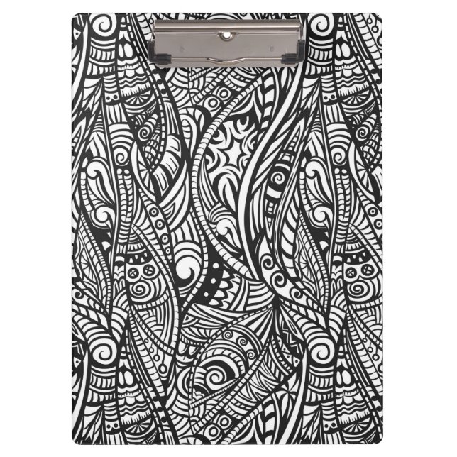 Ethnic pattern 3 clipboard (Front)