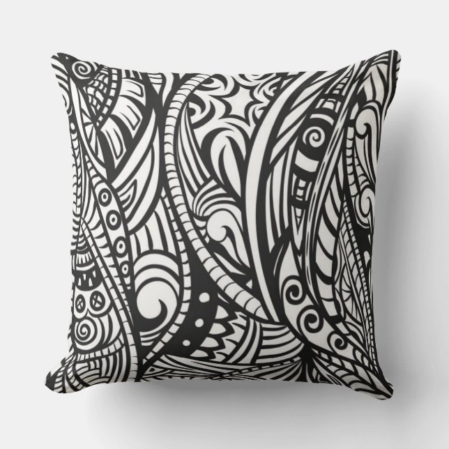 Ethnic pattern 3 cushion (Front)