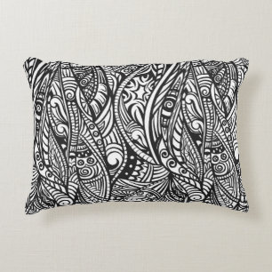 Ethnic pattern 3 decorative cushion