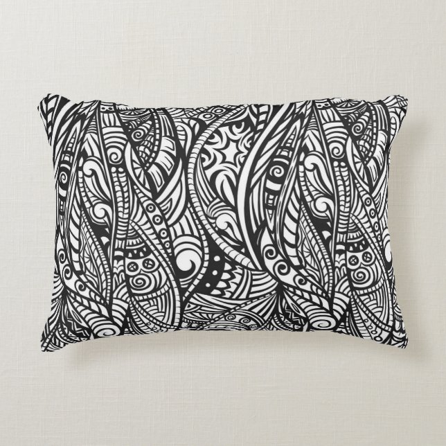 Ethnic pattern 3 decorative cushion (Front)