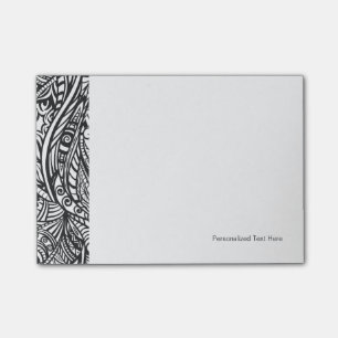 Ethnic pattern 3 post-it notes