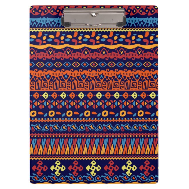 Ethnic Pattern  Clipboard (Front)