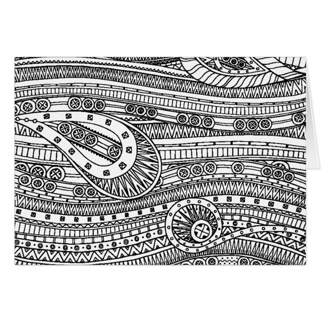 Ethnic Pattern Doodle (Front Horizontal)
