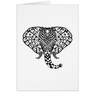 Ethnic Pattern Elephant