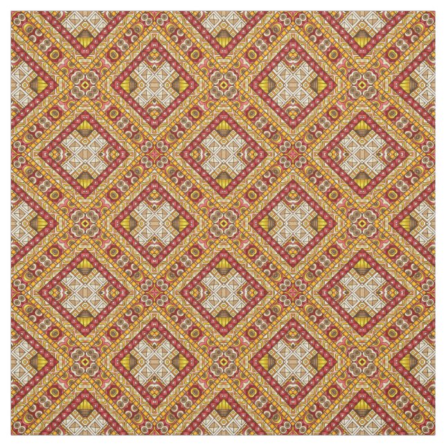 Ethnic pattern fabric (Swatch)