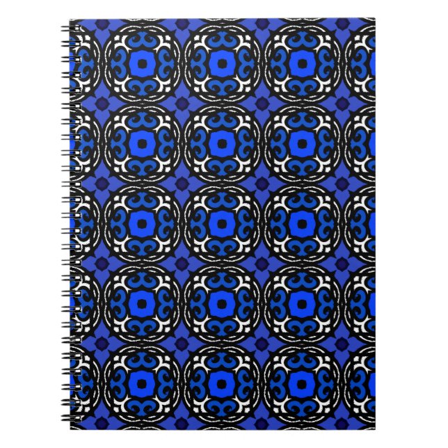 Ethnic Pattern with Turkish Motifs Notebook (Front)