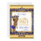 Ethnic Prince Baby Shower Blue Ornate Gold