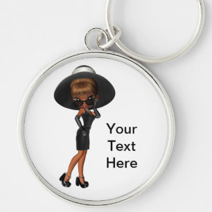 Ethnic Princess Diva Keychain
