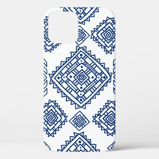 Ethnic seamless geometric pattern Case-Mate iPhone case (Back)
