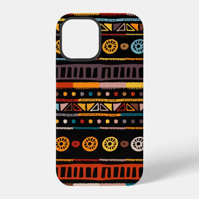 Ethnic seamless in native style. pattern with Amer iPhone Case (Back)