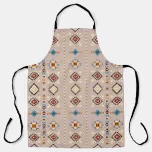 Ethnic seamless pattern apron