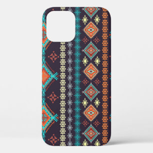 Ethnic seamless pattern iPhone 12 case