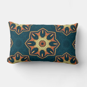 Ethnic seamless pattern with mandala. illustration lumbar cushion