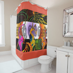 Ethnic Shower Curtain