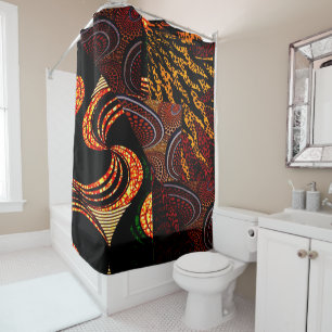 Ethnic Shower Curtain