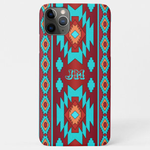 Ethnic southwestern geometric aztec pattern. iPhone 11 pro max case