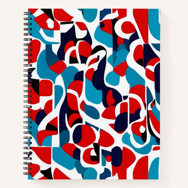 Ethnic Spiral  Notebook (Front)