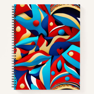 Ethnic Spiral Notebook