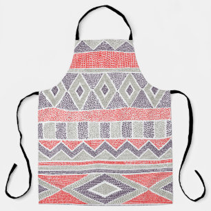 Ethnic Striped Tribal: Handmade Vintage Apron